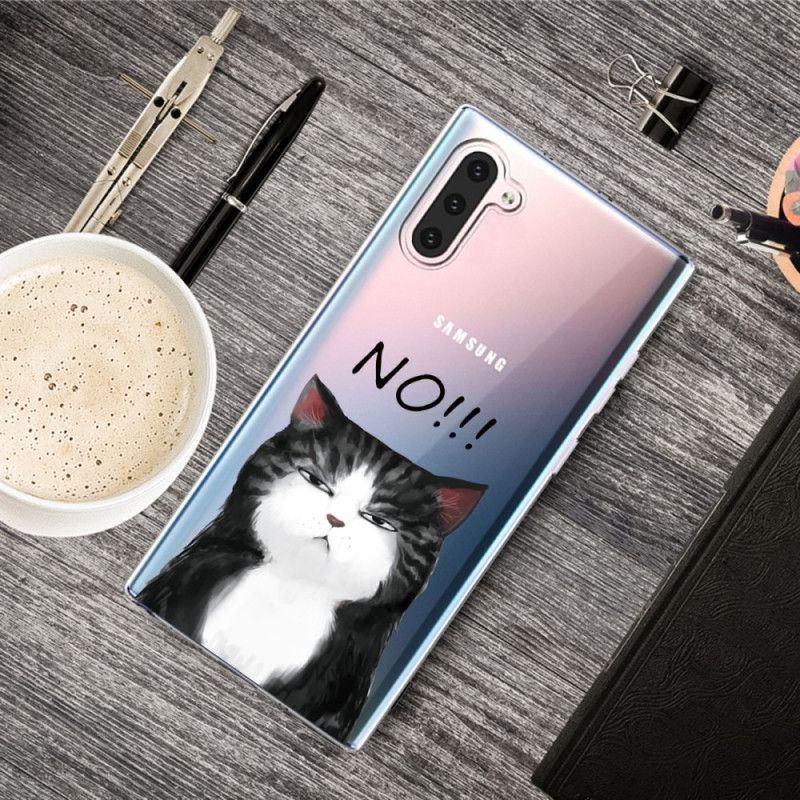 Κάλυμμα Samsung Galaxy Note 10 Η Γάτα Που Λέει Όχι