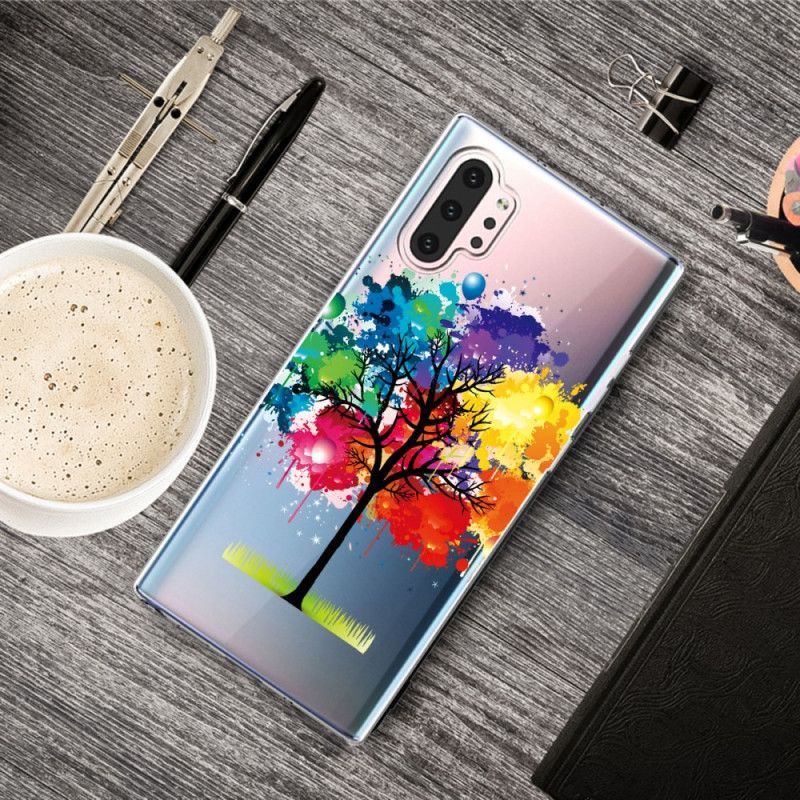 Κάλυμμα Samsung Galaxy Note 10 Plus Άνευ Ραφής Δέντρο Ακουαρέλας