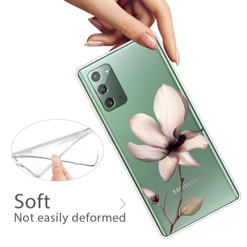 Κάλυμμα Samsung Galaxy Note 20 Premium Floral Πρωτότυπος