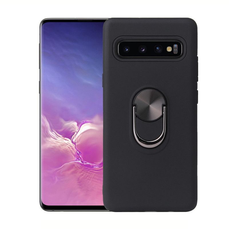 Κάλυμμα Samsung Galaxy S10 5G Μαύρο Αποσπώμενο Με Δακτύλιο Στήριξης Πρωτότυπος