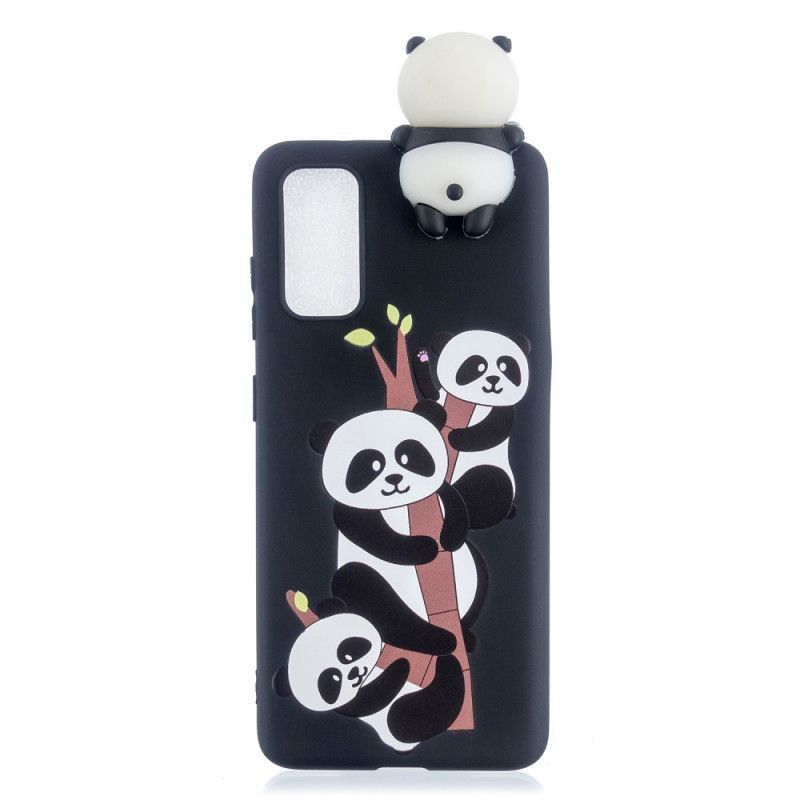 Κάλυμμα Samsung Galaxy S10 Lite Λευκό Super Panda 3D