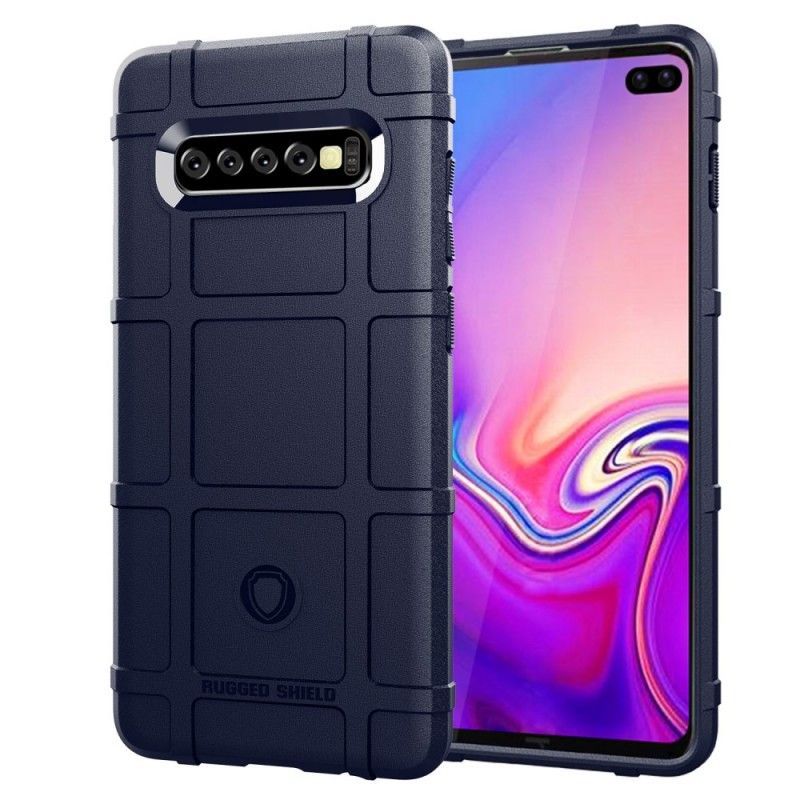 Κάλυμμα Samsung Galaxy S10 Plus Μαύρο Τραχιά Ασπίδα