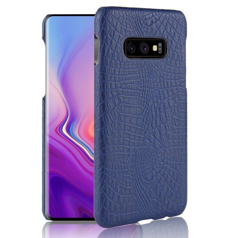 Κάλυμμα Samsung Galaxy S10e Μαύρο Εφέ Δέρματος Κροκόδειλου σιλικόνης