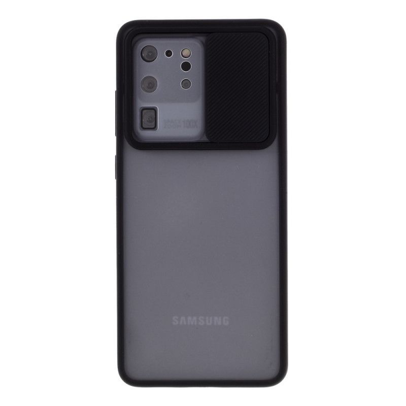 Κάλυμμα Samsung Galaxy S20 Ultra Μαύρο Η Υβριδική Μονάδα Προστατεύει Τη Μονάδα Φωτογραφιών