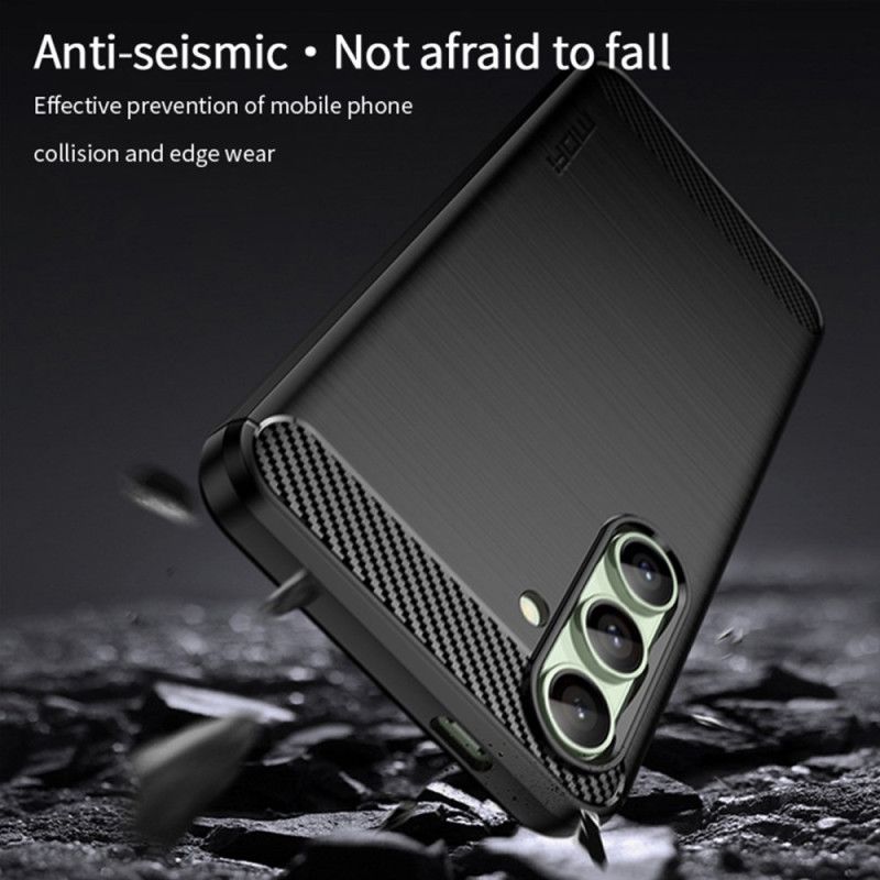 Κάλυμμα Samsung Galaxy S24 Fe Mofi Brushed Carbon Fiber