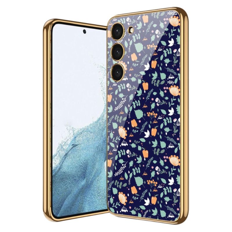 Κάλυμμα Samsung Galaxy S24 Plus 5g Με Gkk Floral Pattern Σιλικόνης