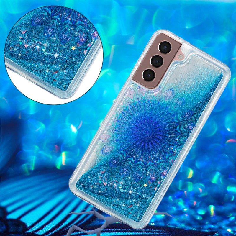 Κάλυμμα Samsung Galaxy S24 Plus 5g Υγρό Glitter Και Mandala