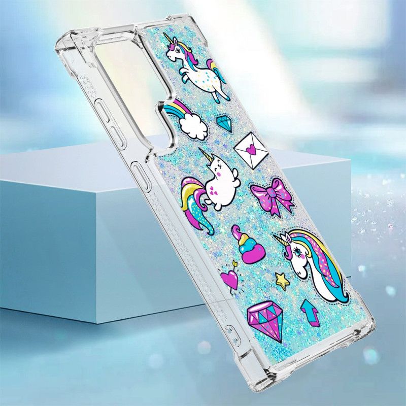 Κάλυμμα Samsung Galaxy S24 Ultra 5g Unicorn And Diamond Glitter