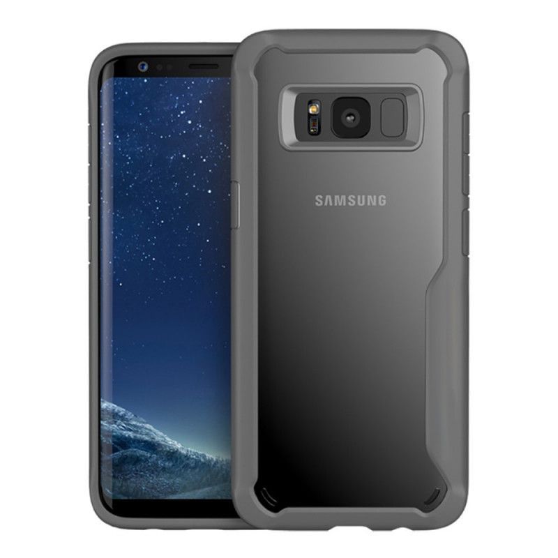 Κάλυμμα Samsung Galaxy S8 Μαύρο Απρόσκοπτη Υβριδική Σχεδίαση