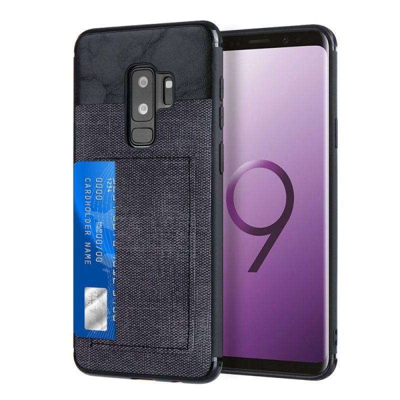 Κάλυμμα Samsung Galaxy S9 Κόκκινο Περισσότερο Εφέ Τζιν Θήκης Για Κάρτες σιλικόνης