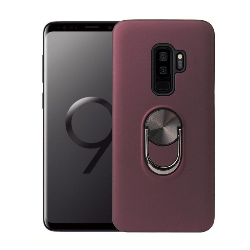 Κάλυμμα Samsung Galaxy S9 Plus Μαύρο Αποσπώμενο Με Δακτύλιο Στήριξης