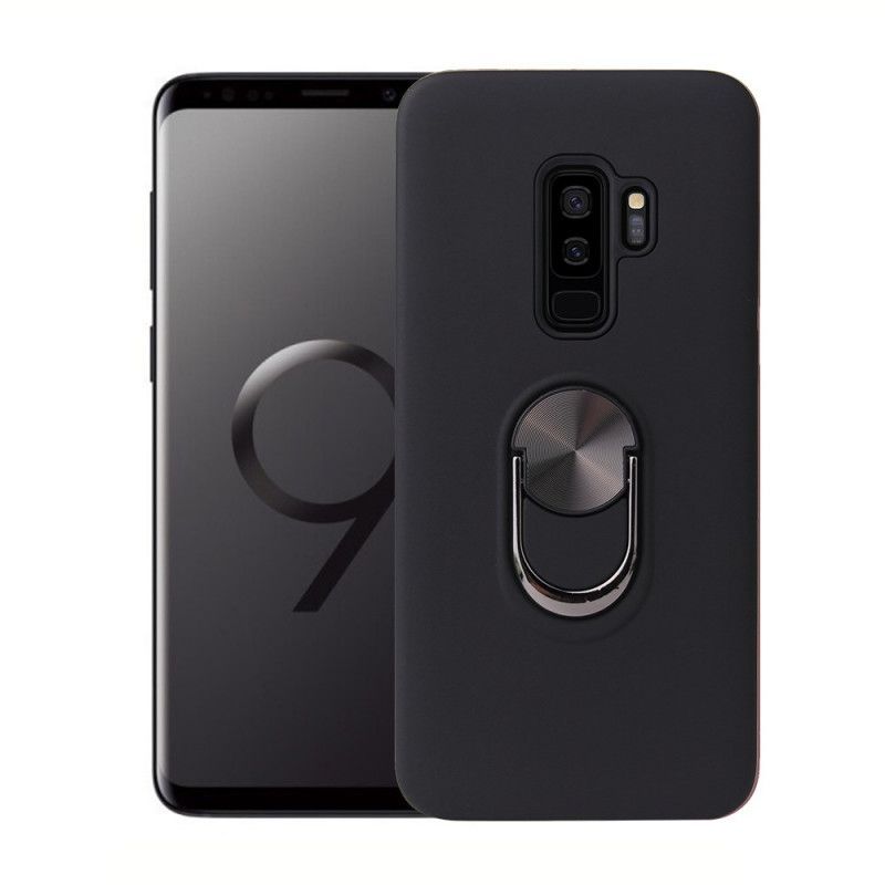 Κάλυμμα Samsung Galaxy S9 Plus Μαύρο Αποσπώμενο Με Δακτύλιο Στήριξης