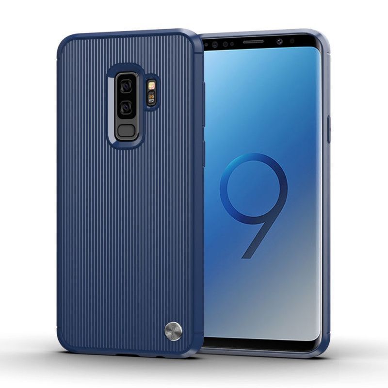 Κάλυμμα Samsung Galaxy S9 Plus Μαύρο Λεπτή Υφή