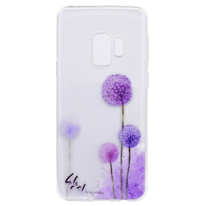 Κάλυμμα Samsung Galaxy S9 Plus Χρωματιστές Πικραλίδες Χωρίς Ραφή