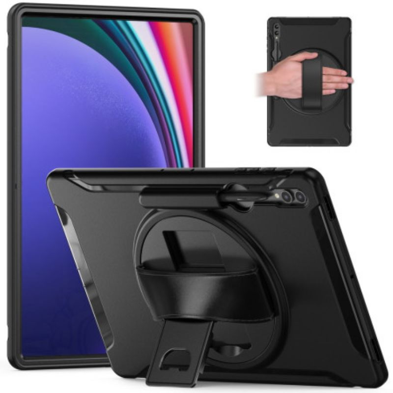 Κάλυμμα Samsung Galaxy Tab S9 Ultra Περιστρεφόμενη Υποστήριξη Και Χειροκίνητος Ιμάντας