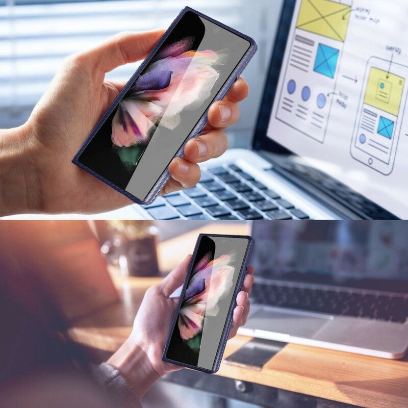 Κάλυμμα Samsung Galaxy Z Fold 3 5G Μαύρο Υποστήριξη Και Προστασία Οθόνης