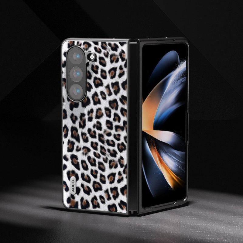 Κάλυμμα Samsung Galaxy Z Fold 5 Λεοπάρ Abeel Σιλικόνης