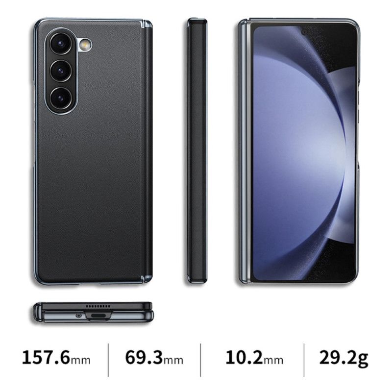 Κάλυμμα Samsung Galaxy Z Fold 6 Προστασία Για Μεντεσέ Με Μεταλλικό Εφέ