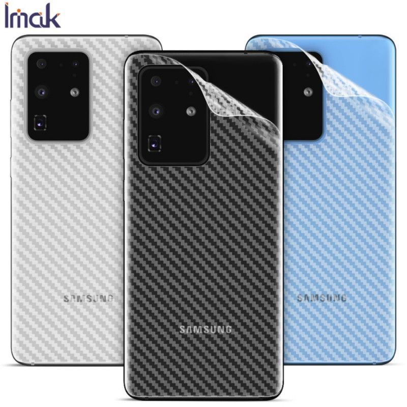 Πίσω Μεμβράνη Samsung Galaxy S20 Ultra Imak Carbon