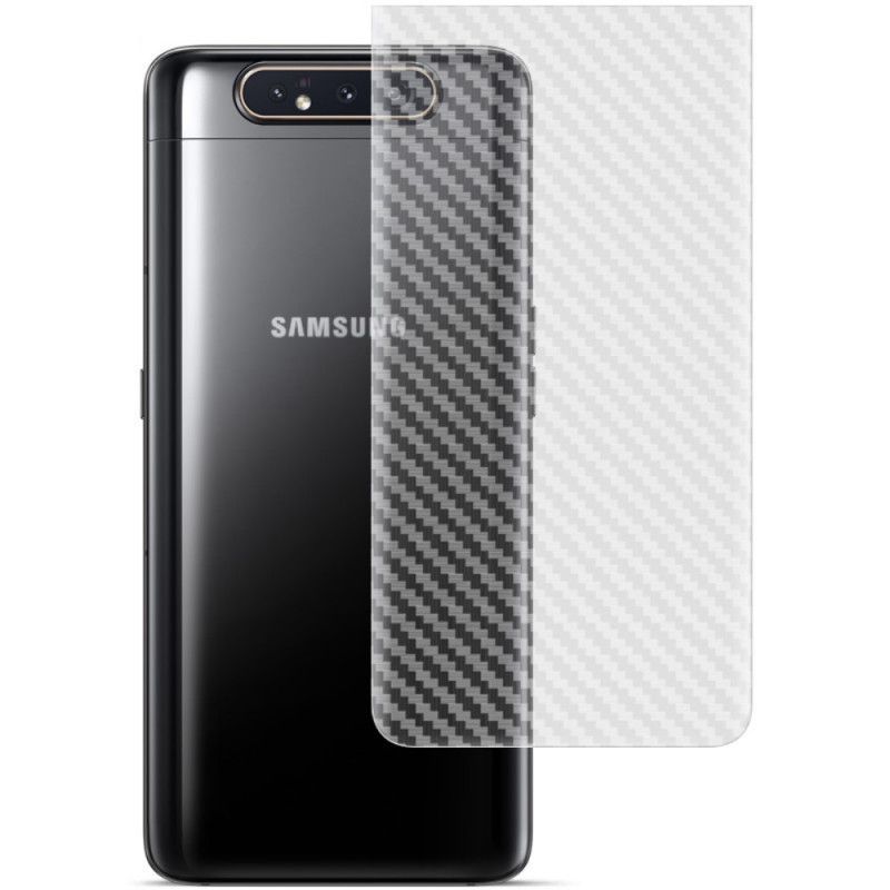 Πίσω Προστατευτική Μεμβράνη Για Samsung Galaxy A90 / A80 Imak Carbon Style