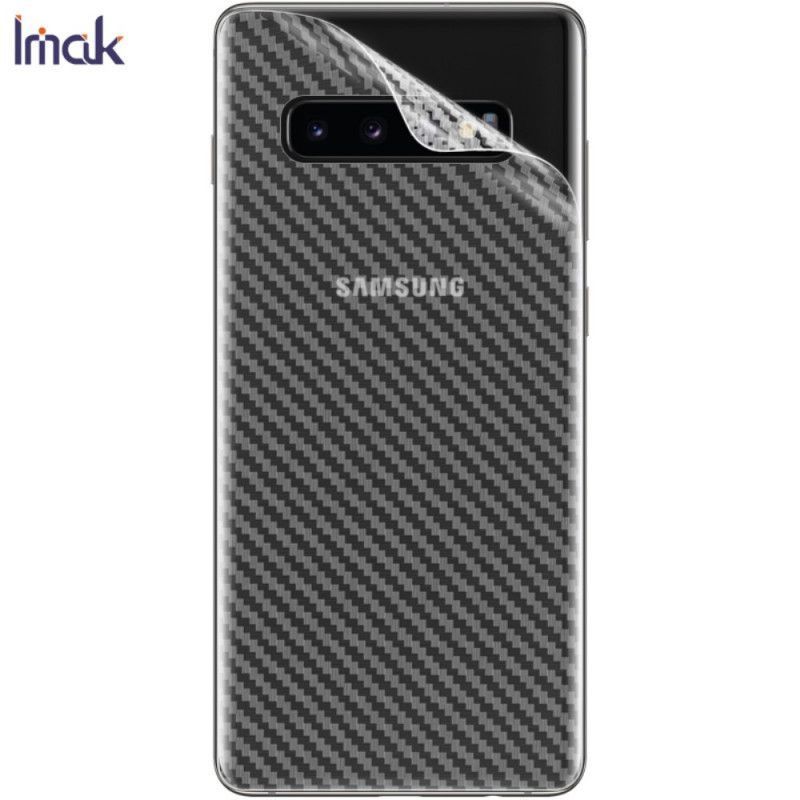 Πίσω Προστατευτική Μεμβράνη Samsung Galaxy S10 Plus Carbon Imak