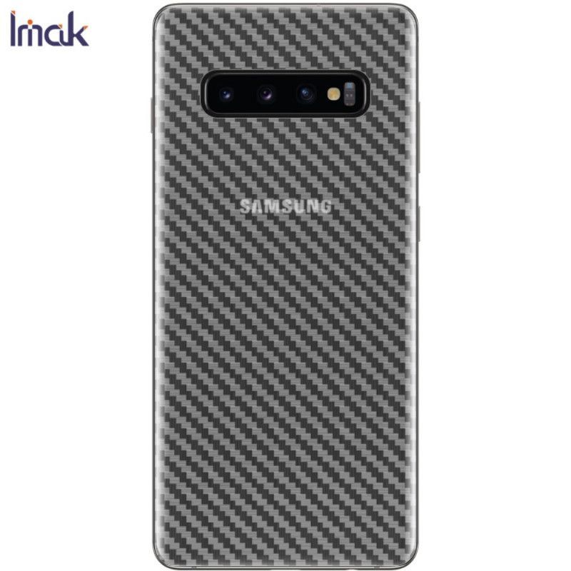 Πίσω Προστατευτική Μεμβράνη Samsung Galaxy S10 Plus Carbon Imak