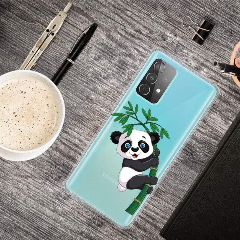 Θήκη Για Samsung Galaxy 32 5G Panda Σε Μπαμπού