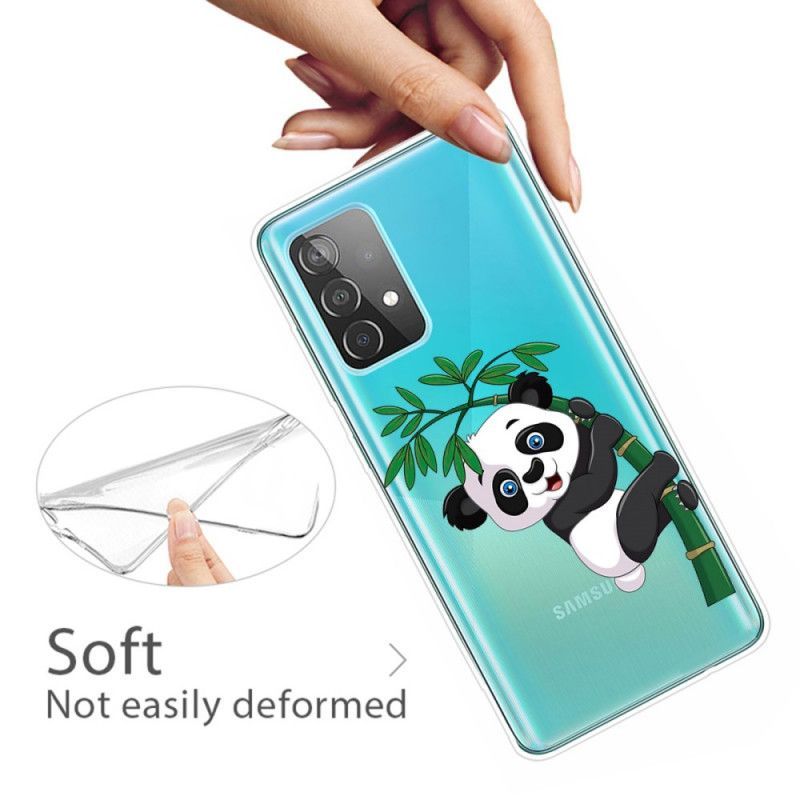 Θήκη Για Samsung Galaxy 32 5G Panda Σε Μπαμπού