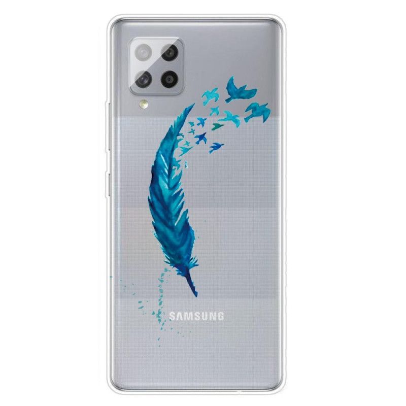 Θήκη Για Samsung Galaxy A42 5G Όμορφο Φτερό