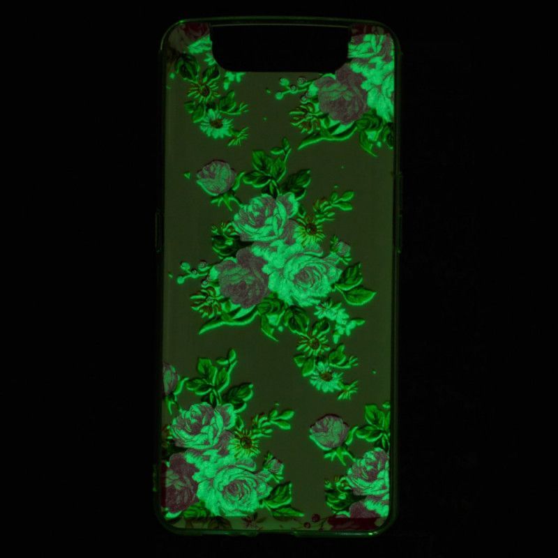 Θήκη Για Samsung Galaxy A90 / A80 Fluorescent Liberty Flowers