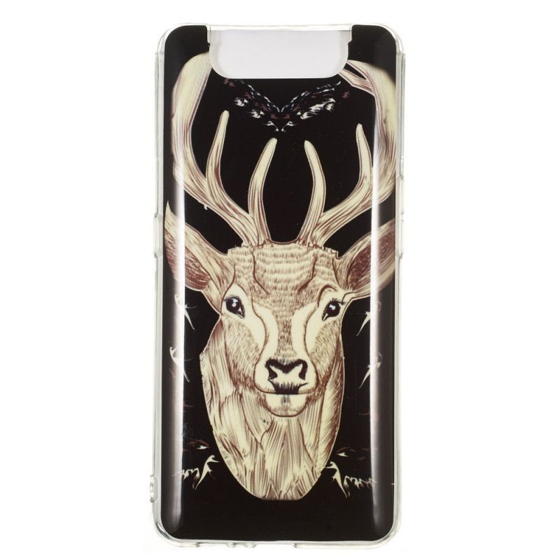 Θήκη Για Samsung Galaxy A90 / A80 Fluorescent Majestic Deer