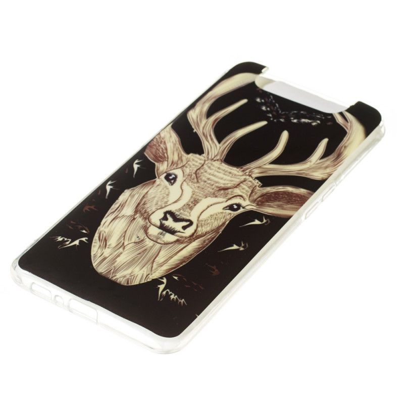 Θήκη Για Samsung Galaxy A90 / A80 Fluorescent Majestic Deer