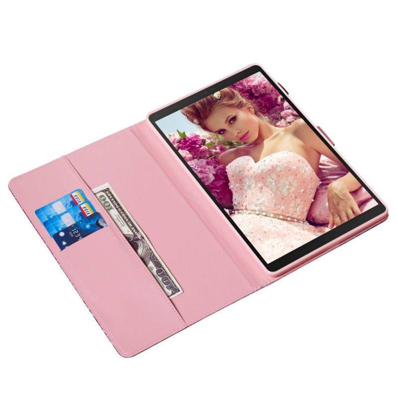 Θήκη Για Samsung Galaxy Tab A 10.1 (2019) Glitter Πεταλούδες