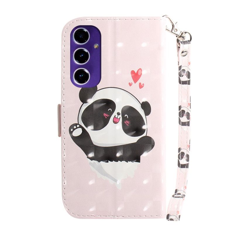 Θηκη Κινητου Samsung Galaxy A16 5g Panda Love With Strap