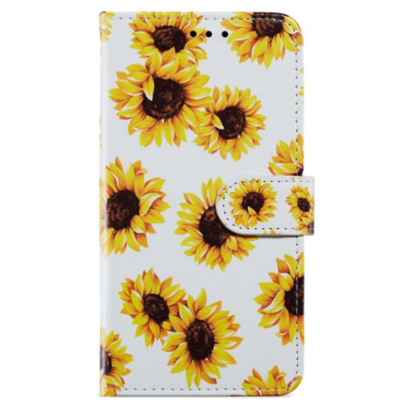 Θηκη Κινητου Samsung Galaxy A55 5g Θήκες Κινητών Strap Sunflowers