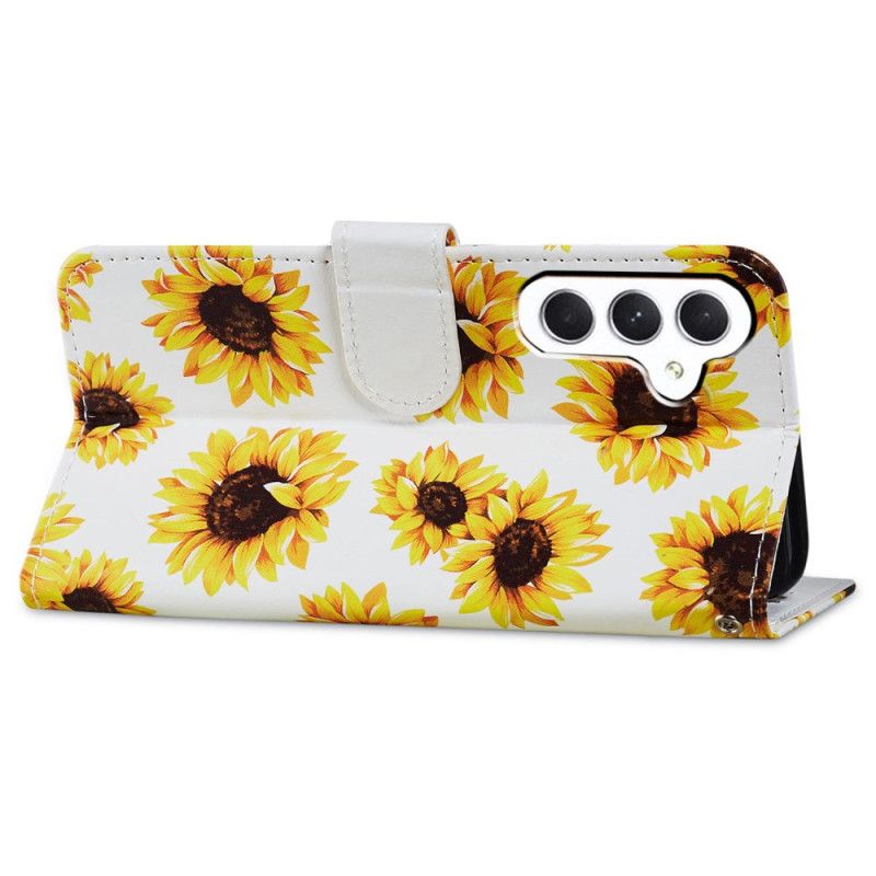 Θηκη Κινητου Samsung Galaxy A55 5g Θήκες Κινητών Strap Sunflowers