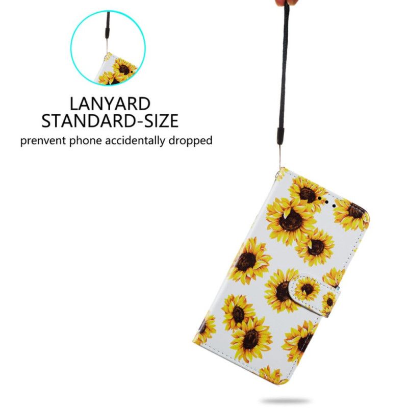 Θηκη Κινητου Samsung Galaxy A55 5g Θήκες Κινητών Strap Sunflowers