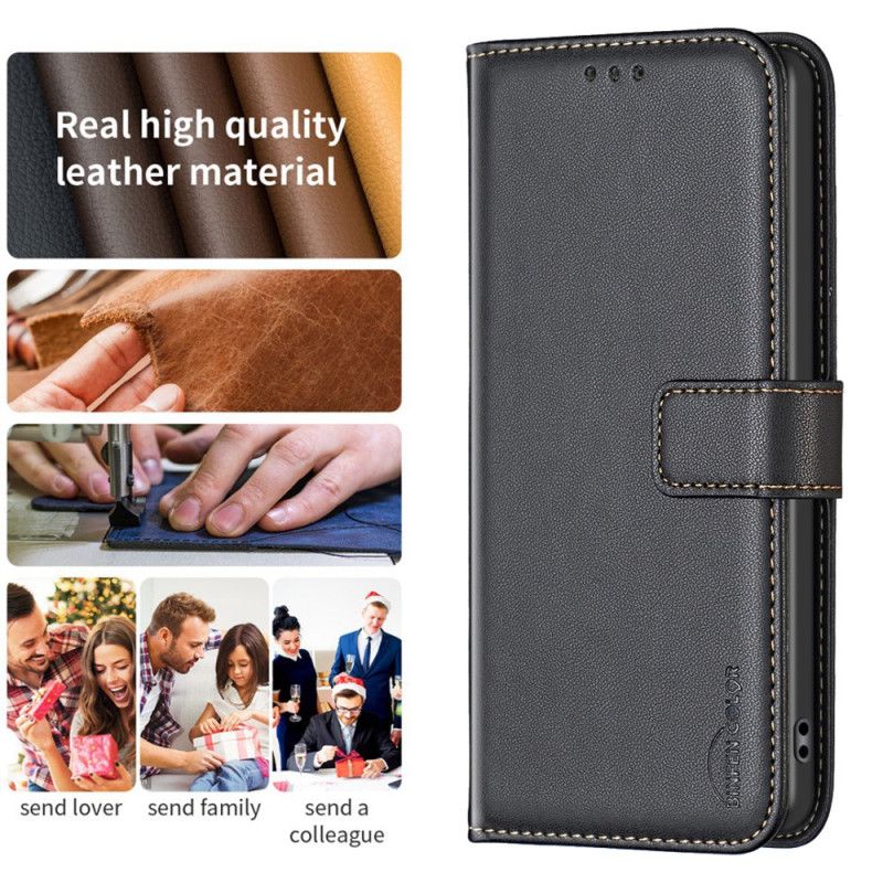 Θηκη Κινητου Samsung Galaxy M55 5g Faux Leather Binfen Color