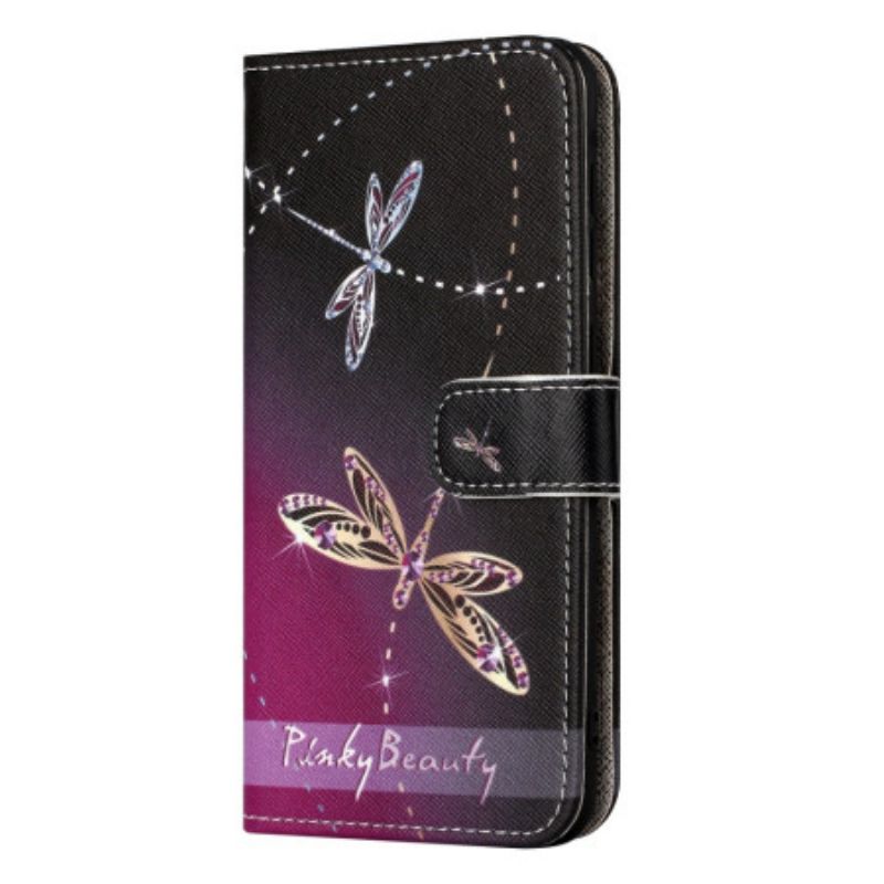 Θηκη Κινητου Samsung Galaxy S24 Fe Strap-on Dragonflies