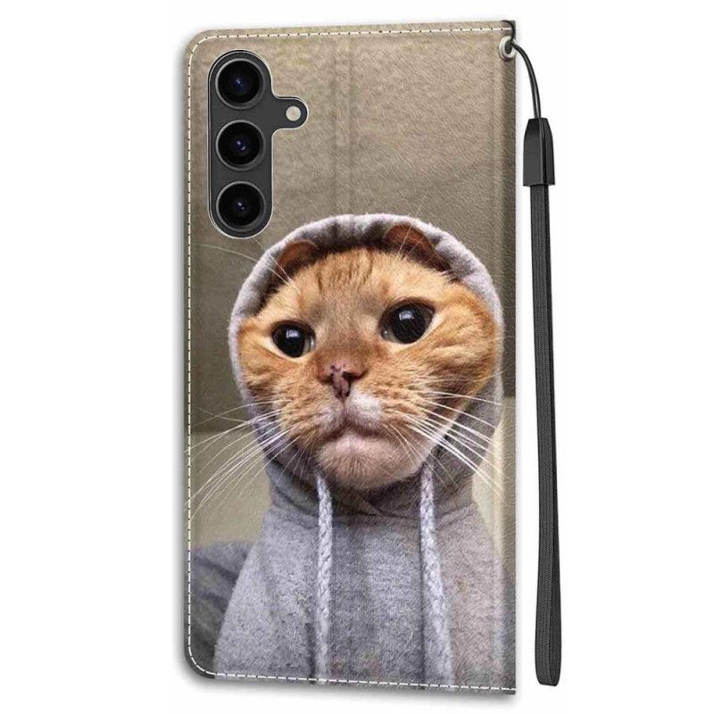 Θηκη Κινητου Samsung Galaxy S24 Plus 5g Θήκες Κινητών Yo Cat With Strap