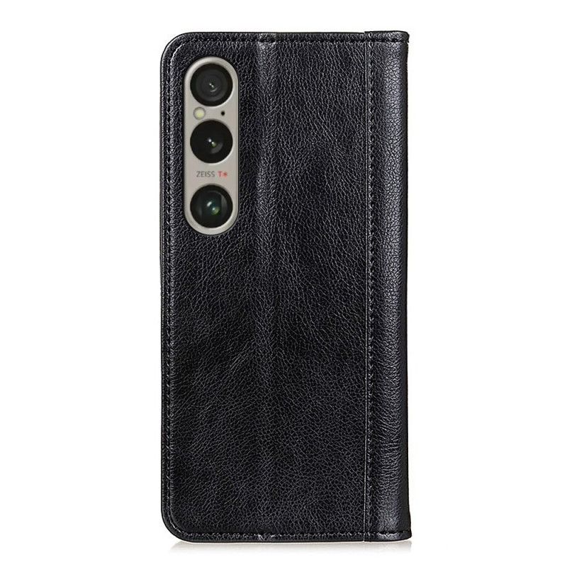 Δερματινη Θηκη Sony Xperia 1 Vi Vintage Split Leather Σιλικόνης