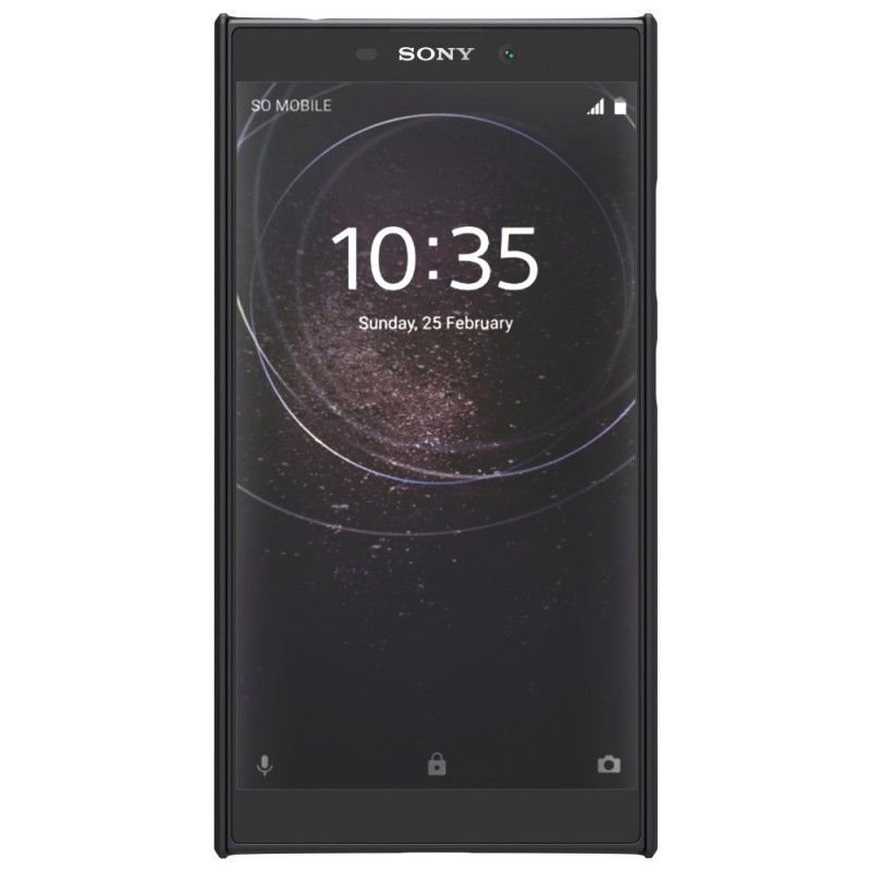 Κάλυμμα Για Sony Xperia L2 Μαύρο Σκληρό Παγωμένο Νίλκιν