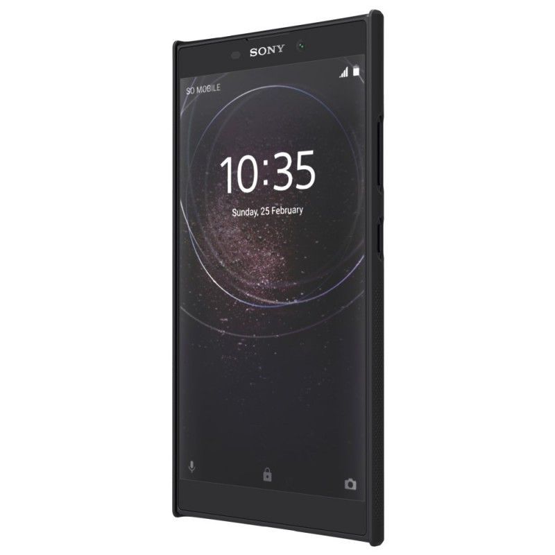 Κάλυμμα Για Sony Xperia L2 Μαύρο Σκληρό Παγωμένο Νίλκιν