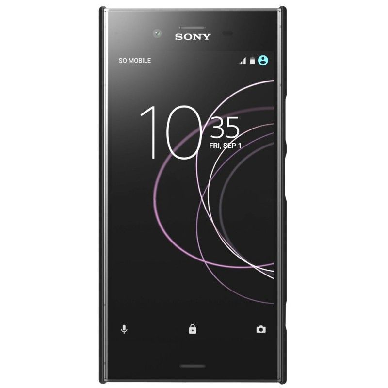 Κάλυμμα Για Sony Xperia XZ1 Μαύρο Σκληρό Παγωμένο Νίλκιν