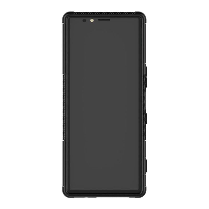 Κάλυμμα Sony Xperia 1 Μαύρο Εξαιρετικά Ανθεκτικό σιλικόνης