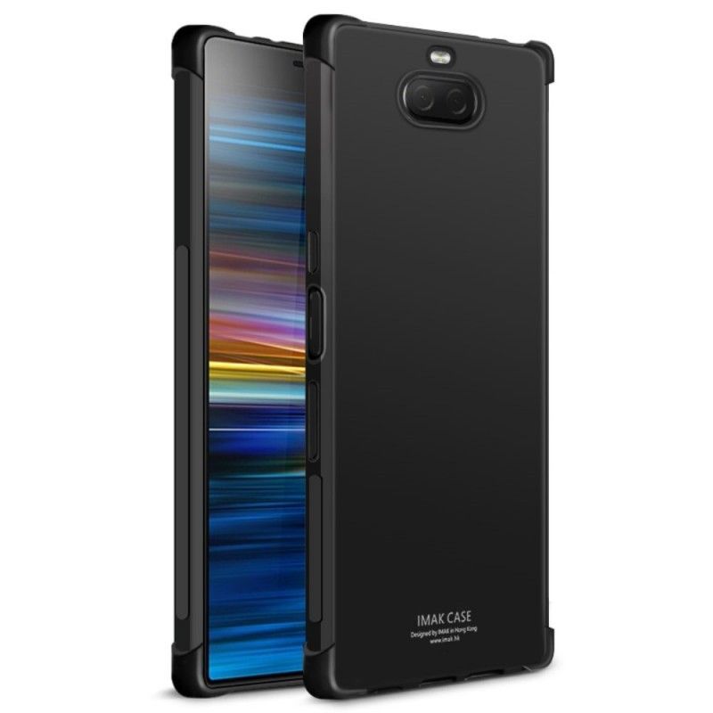 Κάλυμμα Sony Xperia 10 Plus Μαύρο Imak Αίσθηση Δέρματος