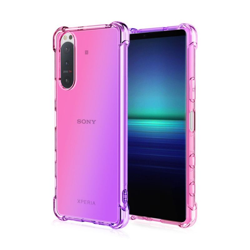 Κάλυμμα Sony Xperia 5 II Ροζ Χρώμα Ντεγκραντέ