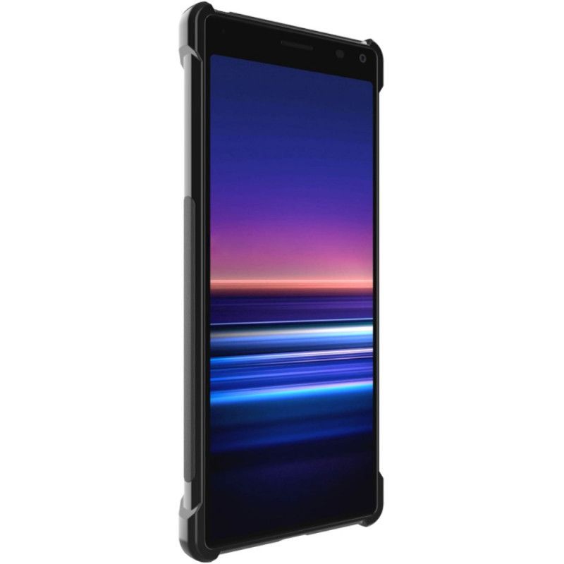 Κάλυμμα Sony Xperia 8 Imak Βουρτσισμένο Ανθρακονήματα