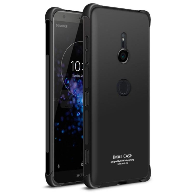 Κάλυμμα Sony Xperia XZ3 Γκρι Imak Αίσθηση Δέρματος