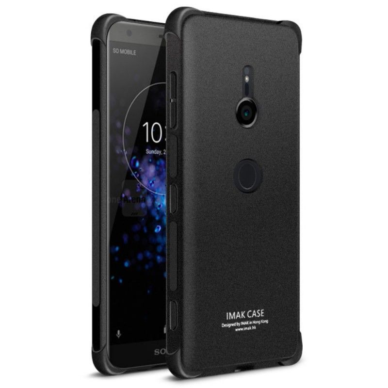 Κάλυμμα Sony Xperia XZ3 Γκρι Imak Αίσθηση Δέρματος